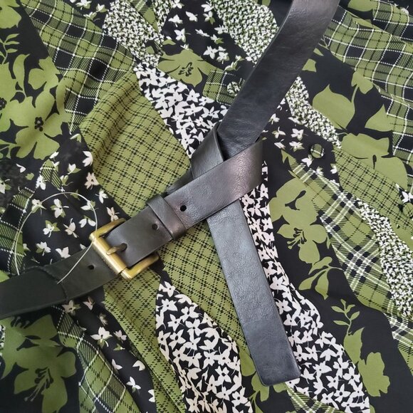 Michael kors womens Dress evergreen button down closure with belt new sz 2X - Picture 16 of 16